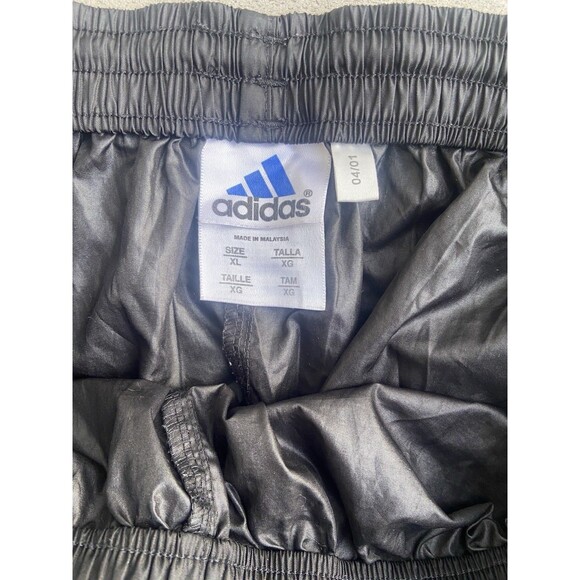 Y2K Adidas Windbreaker Jacket Pink Black XL 2001 Vintage Baggy Capri Pants - Picture 16 of 16